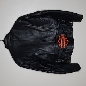 HARLEY-DAVIDSON | LEATHER JACKET | SIZE 38 | MEDIUM
